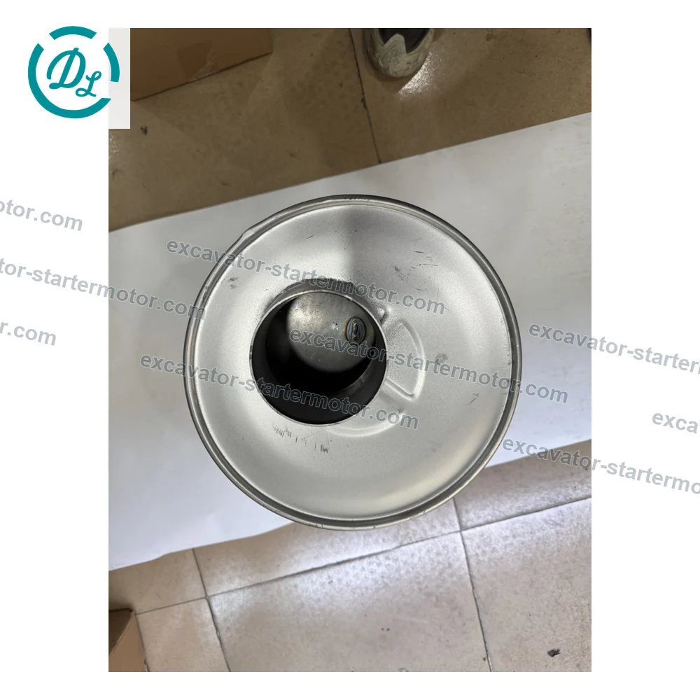 6151-11-8611 Exhaust Muffler for Komatsu D61 D68 S6D125E, OEM/reference 6151-11-8611, Engine Exhaust Muffler, product view 3