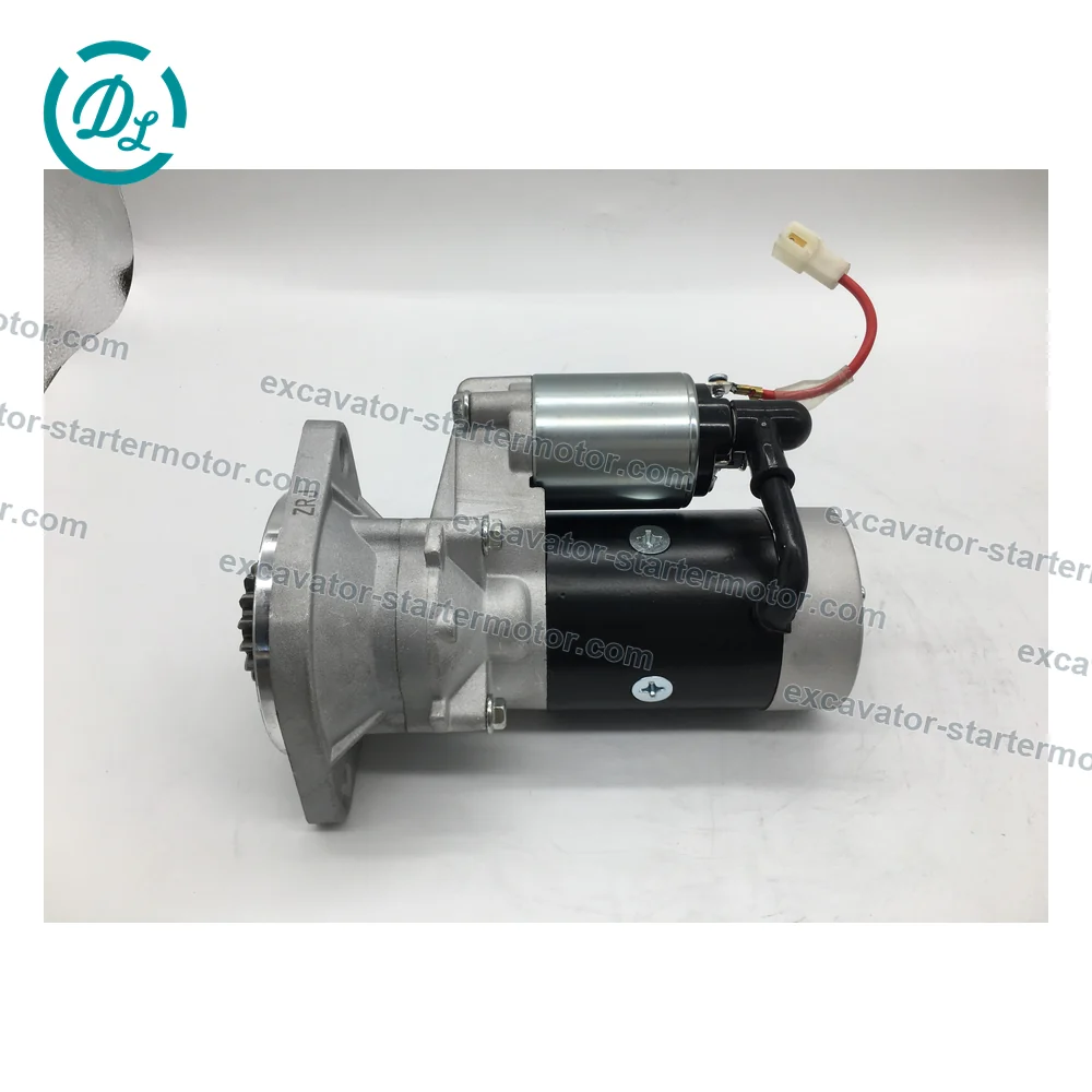 S114-349 12V 1.2kW 15-Tooth Starter for Yanmar 4TN82E, OEM/reference S114-349, 12V 1.2kW 15-Tooth Starter Motor