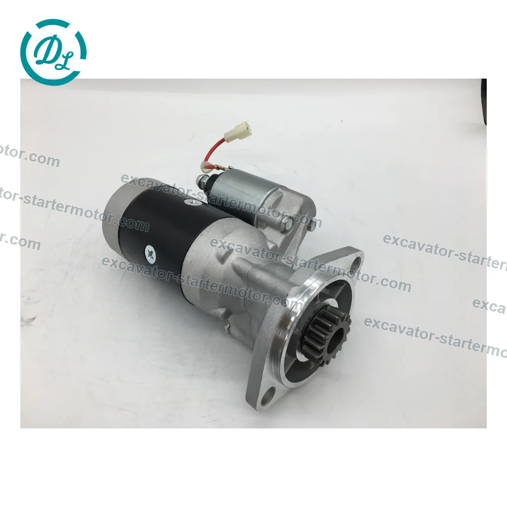 S114-349 12V 1.2kW 15-Tooth Starter for Yanmar 4TN82E, OEM/reference S114-349, 12V 1.2kW 15-Tooth Starter Motor, product view 3