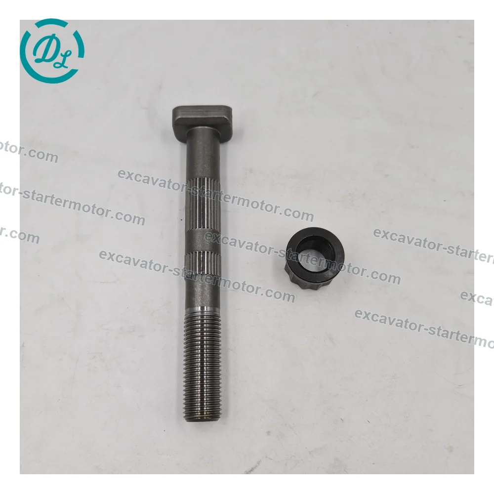 1-12235036-3 Connecting Rod Bolt with 1-12239005-1 Nut for Isuzu 6WG1 6WA1, OEM/reference 1-12235036-3, Connecting Rod Bolt with Companion Nut