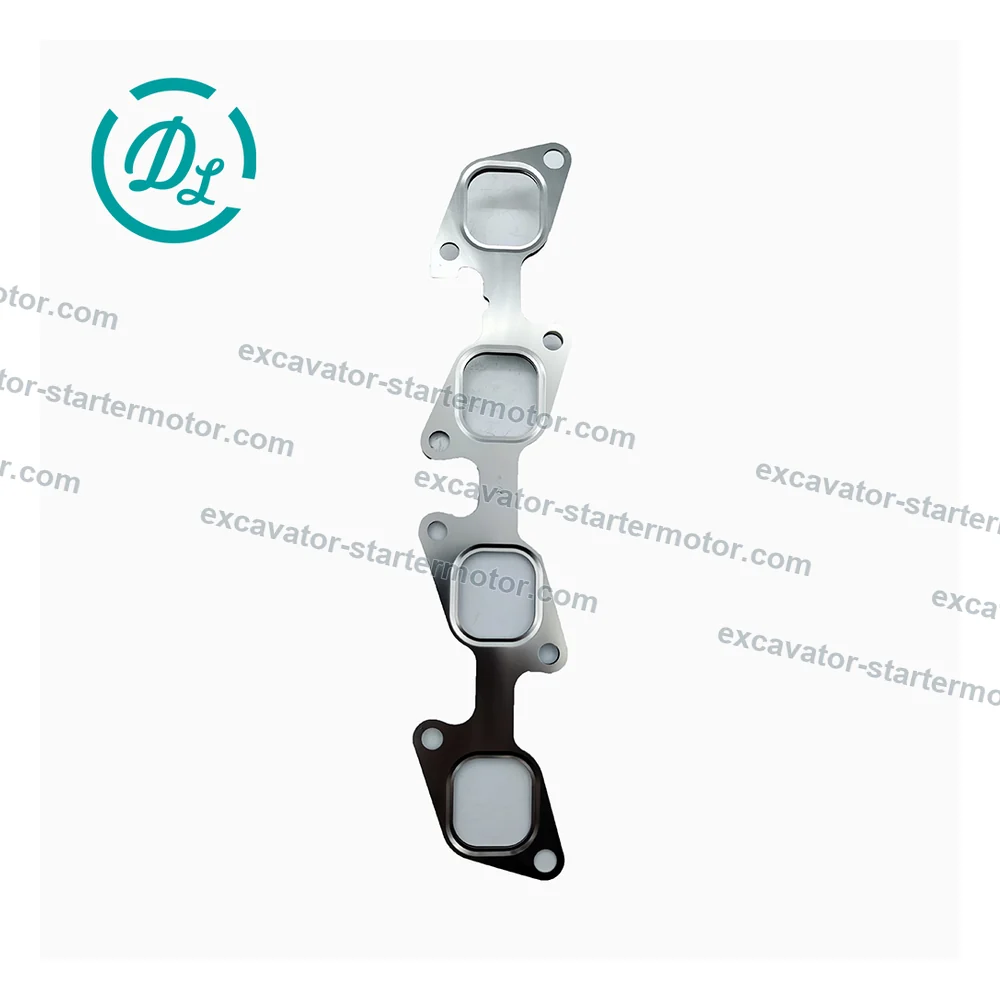 8-98215752-0 Exhaust Manifold Gasket for Isuzu 4JJ1 4JK1 Engines, OEM/reference 8-98215752-0, Exhaust Manifold-to-Cylinder-Head Gasket, product view 3