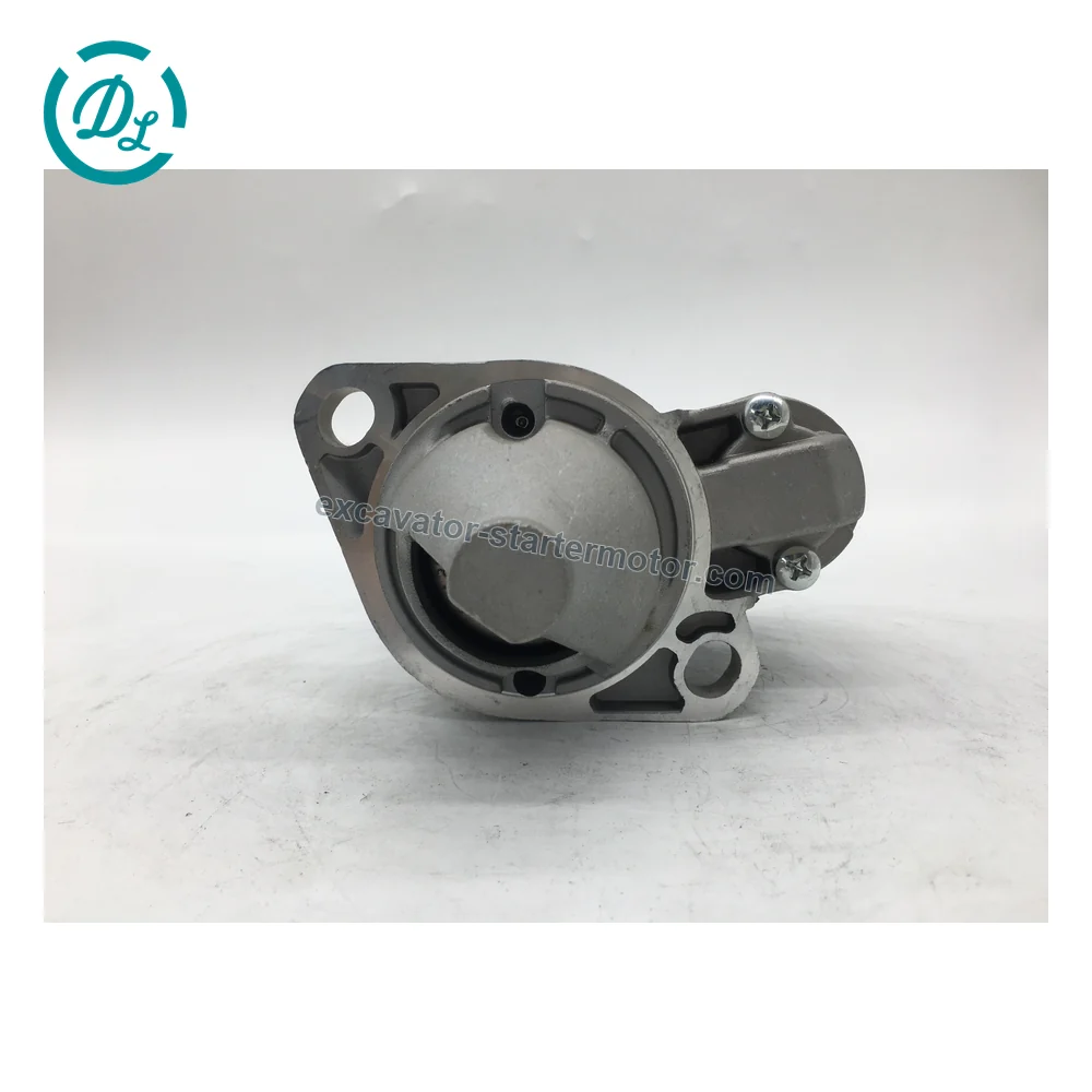 18096N 12V 1.2kW 8-Tooth Starter for Hyster Nissan Yale Forklifts, OEM/reference 18096N, 12V 1.2kW 8-Tooth CW PMGR Starter, product view 3