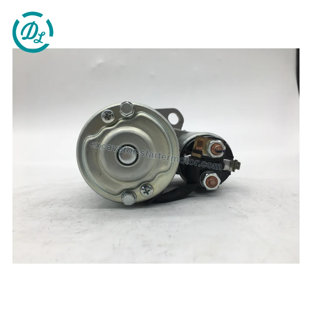 18096N 12V 1.2kW 8-Tooth Starter for Hyster Nissan Yale Forklifts, OEM/reference 18096N, 12V 1.2kW 8-Tooth CW PMGR Starter, product view 5