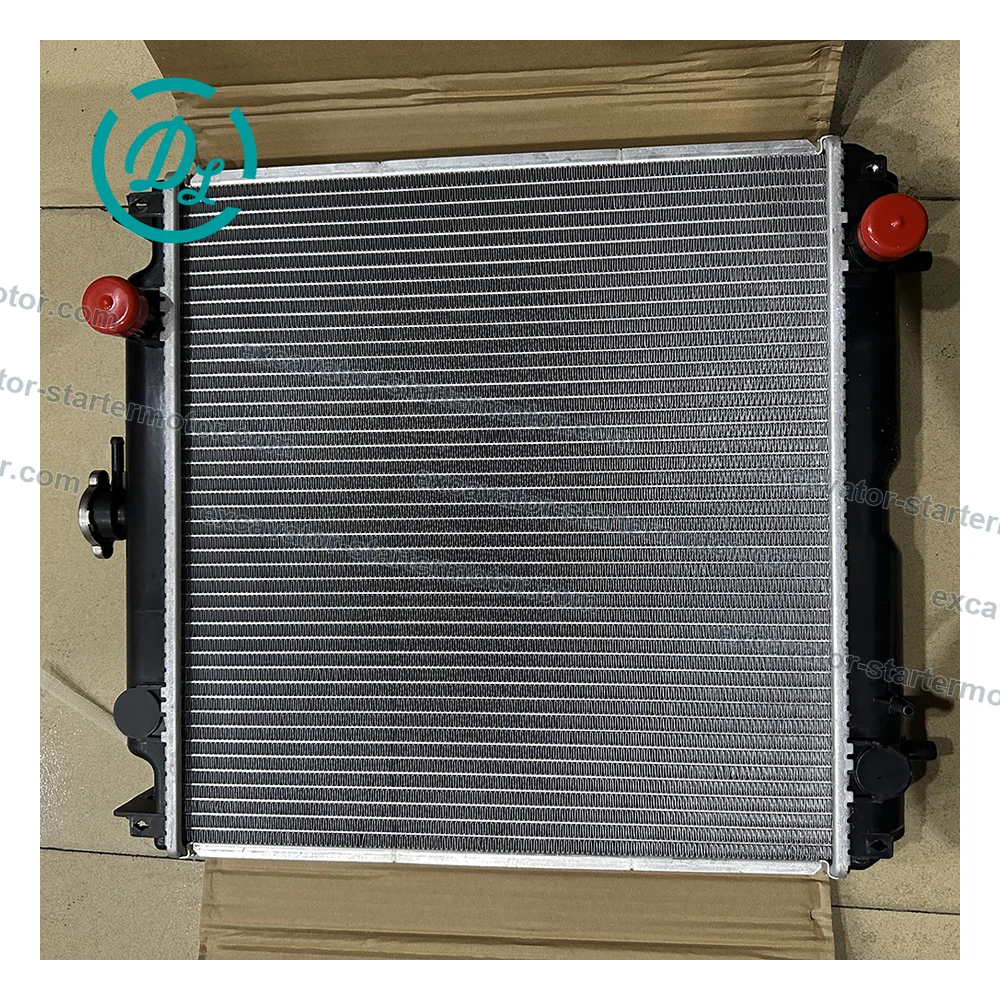 129601-44500 Radiator Assembly for Yanmar 3TNV76 4TNV84T 4TNV88 Engines, OEM/reference 129601-44500, Engine Coolant Radiator Assembly