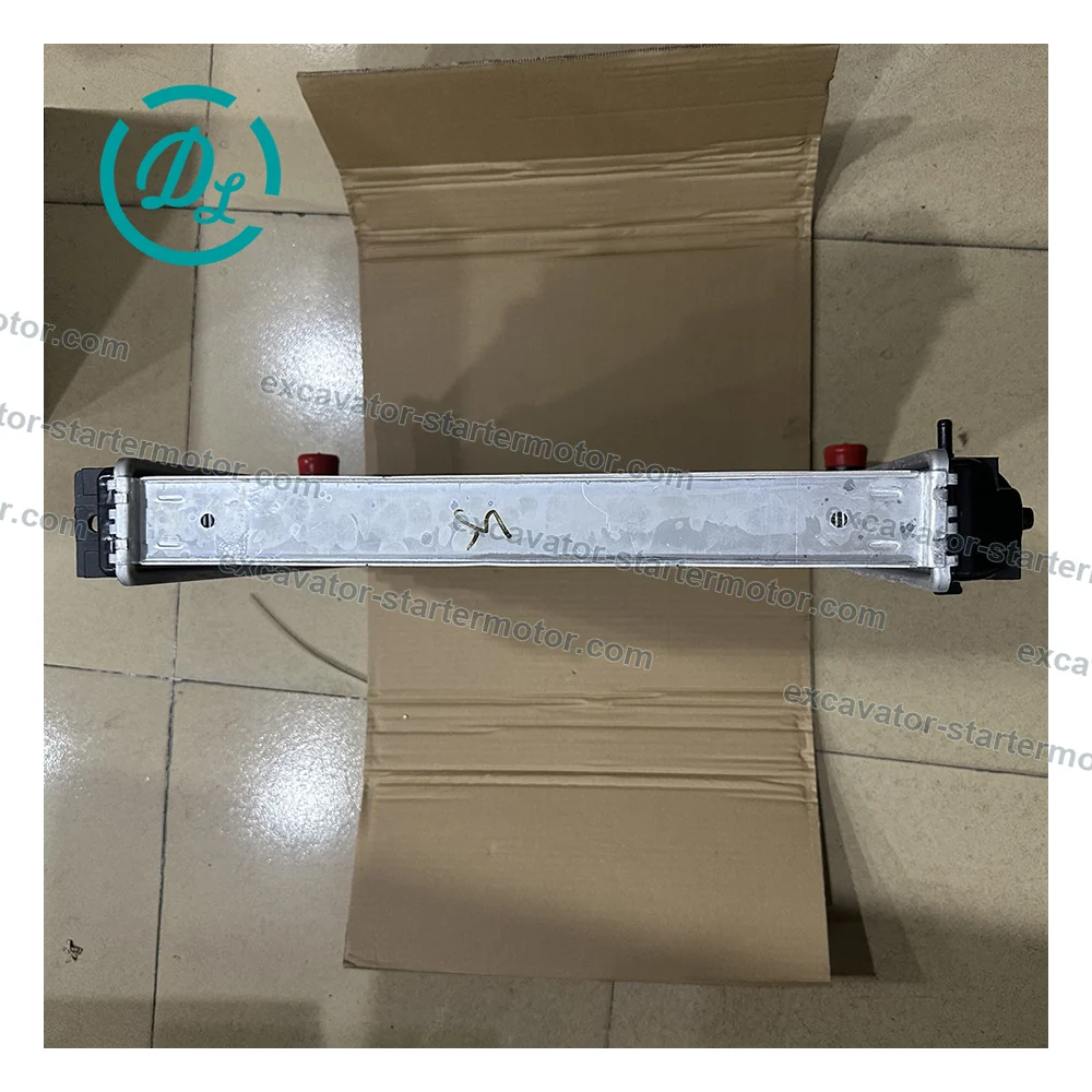 129601-44500 Radiator Assembly for Yanmar 3TNV76 4TNV84T 4TNV88 Engines, OEM/reference 129601-44500, Engine Coolant Radiator Assembly, product view 2