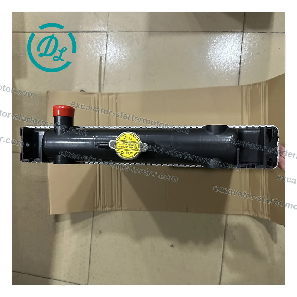 129601-44500 Radiator Assembly for Yanmar 3TNV76 4TNV84T 4TNV88 Engines, OEM/reference 129601-44500, Engine Coolant Radiator Assembly, product view 4