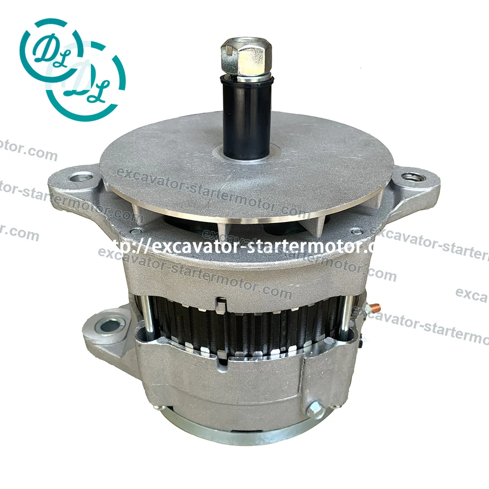 197-8820 24V 95A Alternator for Cat C7 C9 C13 C15, OEM/reference 197-8820, 24V 95A Heavy-Duty Charging Alternator, product view 2