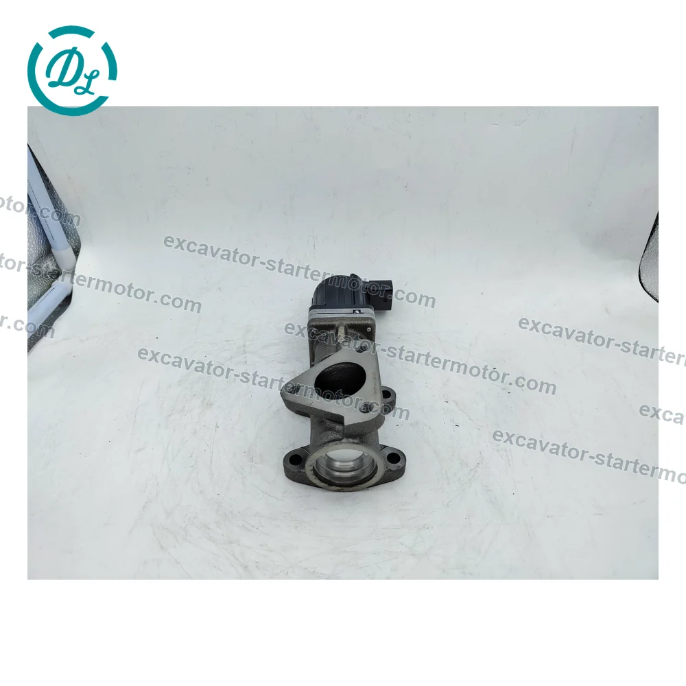 8-98238247-3 24V EGR Valve Assembly for Isuzu 4HK1 Excavator Engines, OEM/reference 8-98238247-3, 24V Electronic EGR Valve Assembly, product view 5