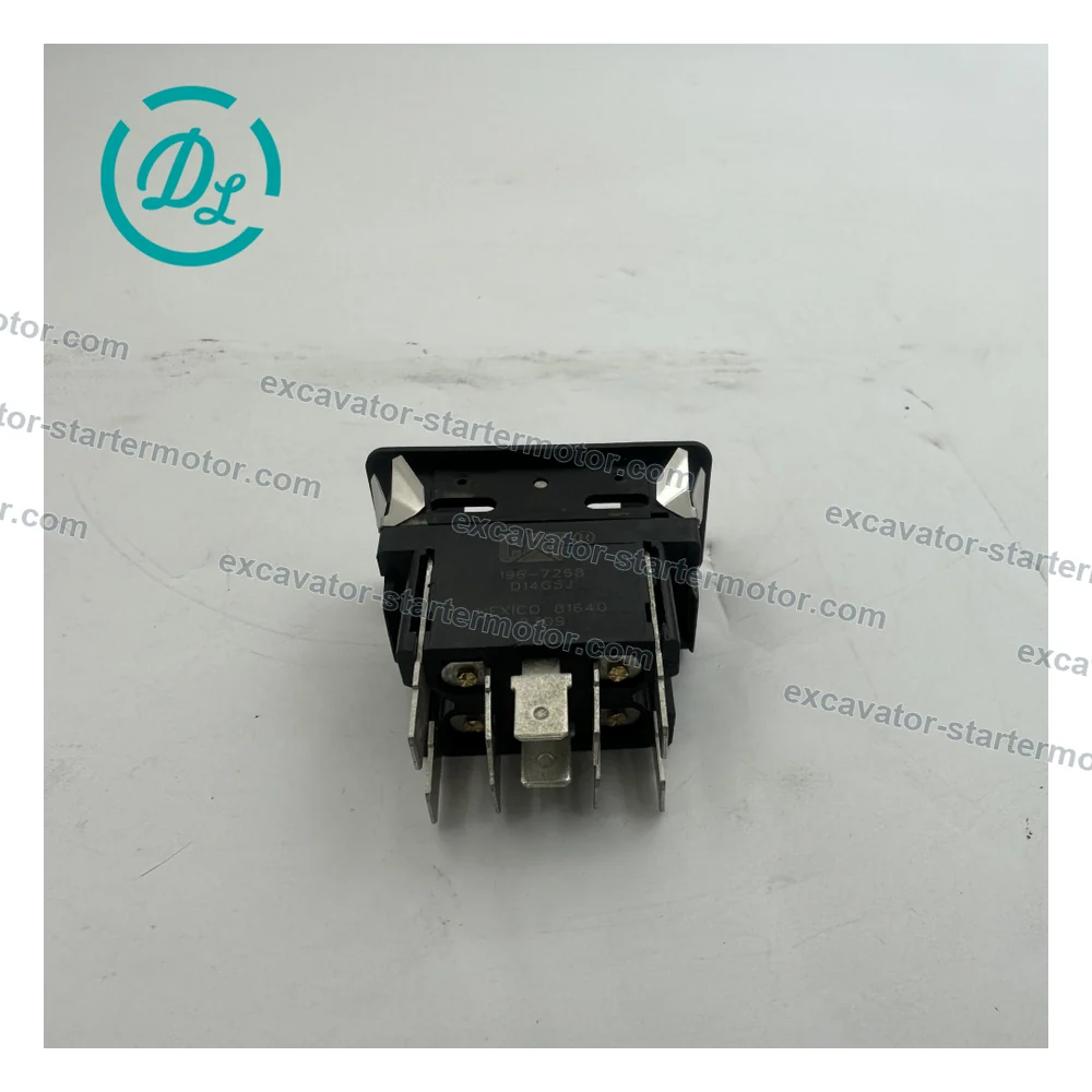 196-7268 24V Illuminated Throttle Switch for Cat 120H 140H 160H, OEM/reference 196-7268, 24V Illuminated Throttle Switch, product view 2