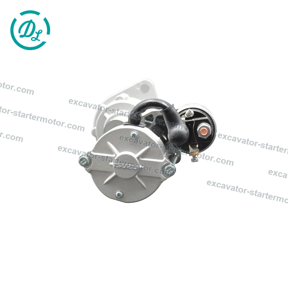 1-87618383-0 8-98045027-0 24V 4.0kW Starter Motor for Isuzu 4JJ1, OEM/reference 1-87618383-0, 24V 4.0kW Reduction Starter Motor, product view 2