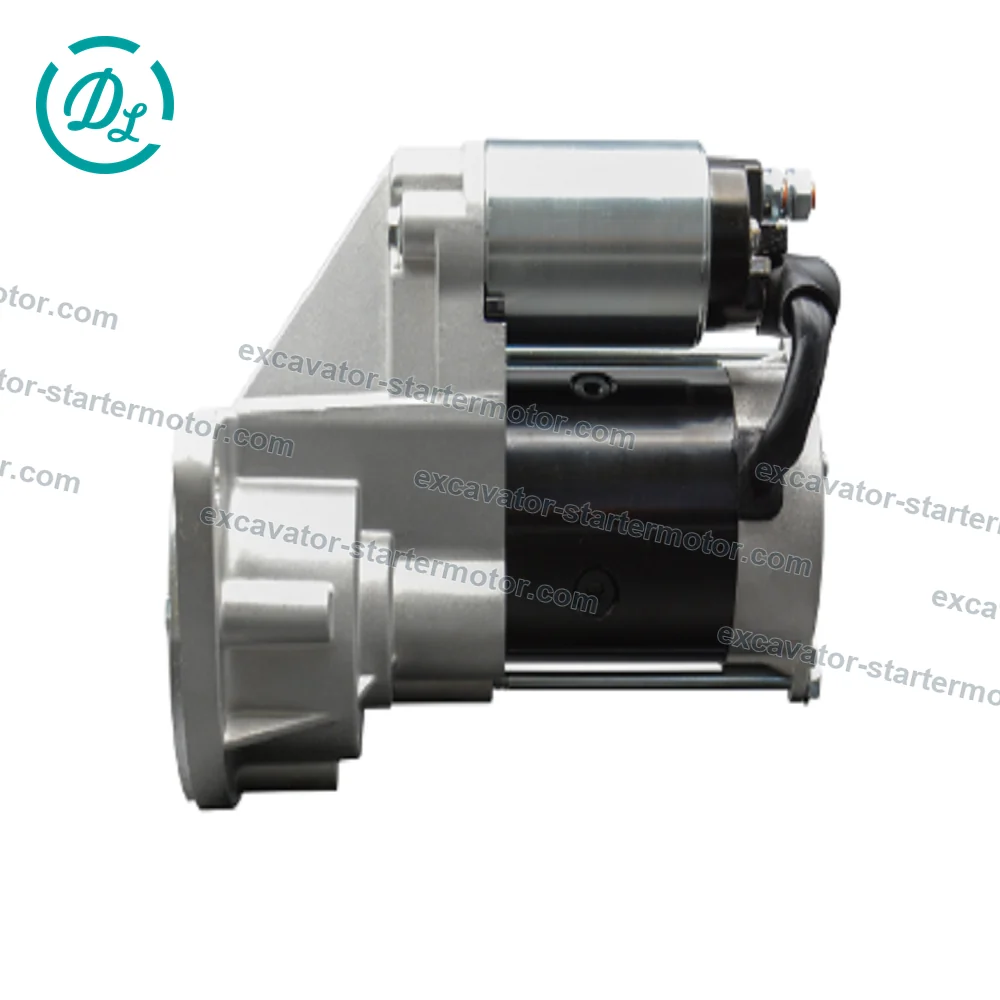 1-87618383-0 8-98045027-0 24V 4.0kW Starter Motor for Isuzu 4JJ1, OEM/reference 1-87618383-0, 24V 4.0kW Reduction Starter Motor, product view 3
