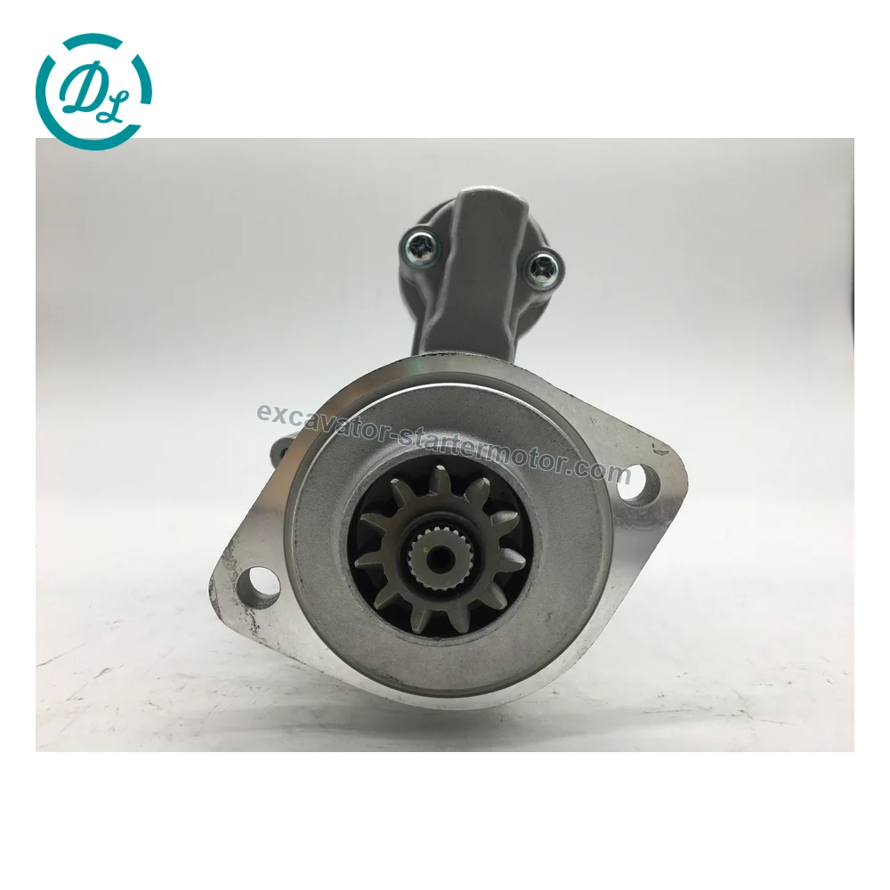 M002T65271 24V 3.2kW 11T Starter for Mitsubishi S4E S4S Engines, OEM/reference M002T65271, 24V 3.2kW 11-Tooth Starter, product view 2