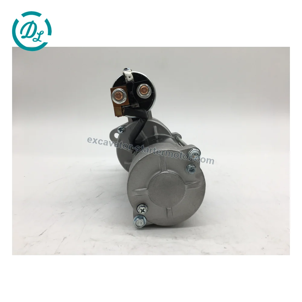 M002T65271 24V 3.2kW 11T Starter for Mitsubishi S4E S4S Engines, OEM/reference M002T65271, 24V 3.2kW 11-Tooth Starter, product view 6