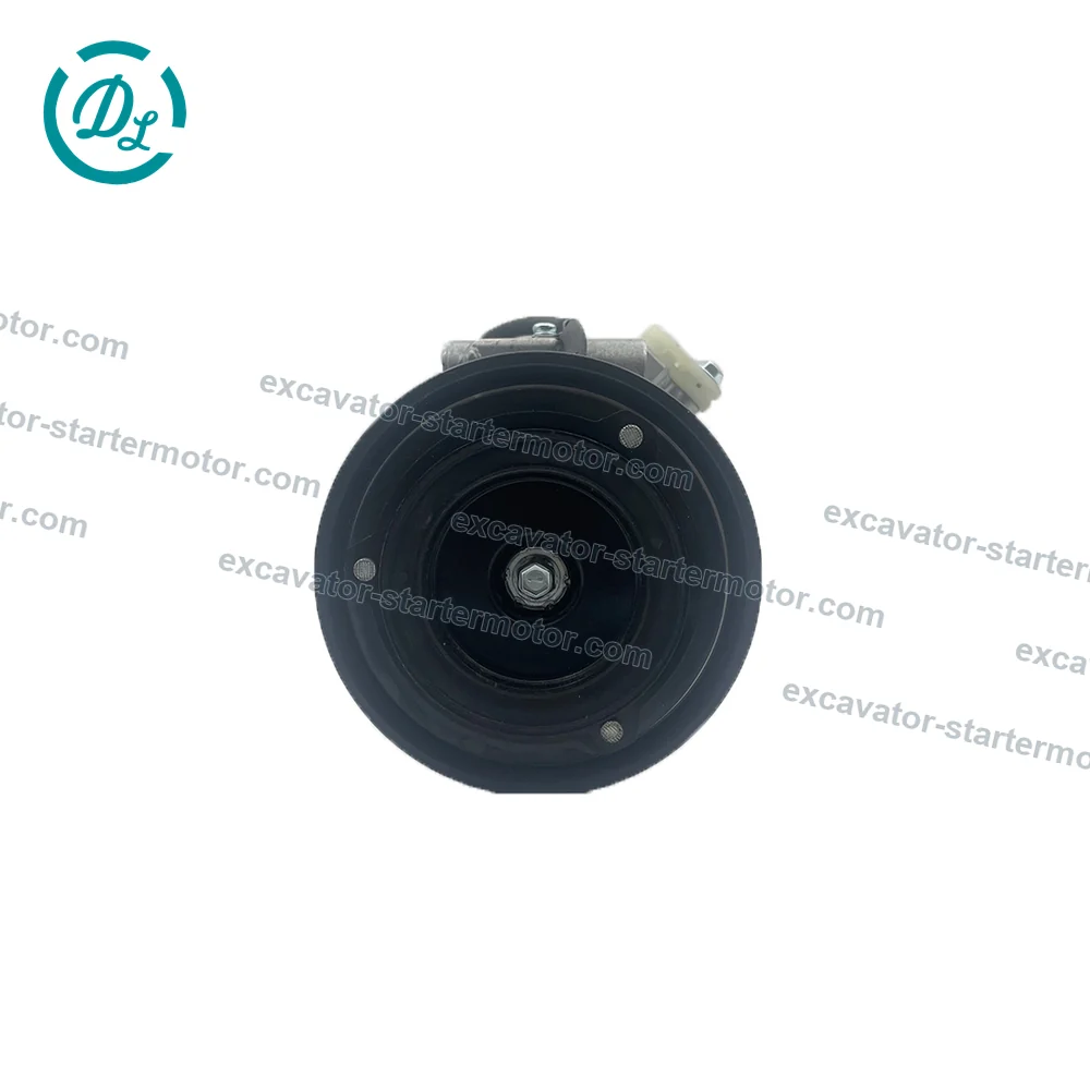 RE326205 12V 10SRE18C A/C Compressor for John Deere 330G 331G 332G 333G, OEM/reference RE326205, 12V 10SRE18C A/C Compressor with Magnetic Clutch, product view 3