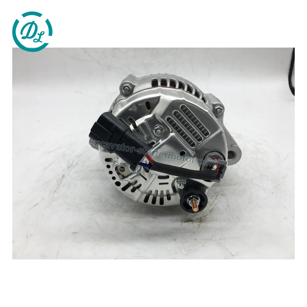 600-861-6410 24V 60A Alternator for Komatsu 6D102 6D107 PC200, OEM/reference 600-861-6410, 24V 60A Alternator, product view 5
