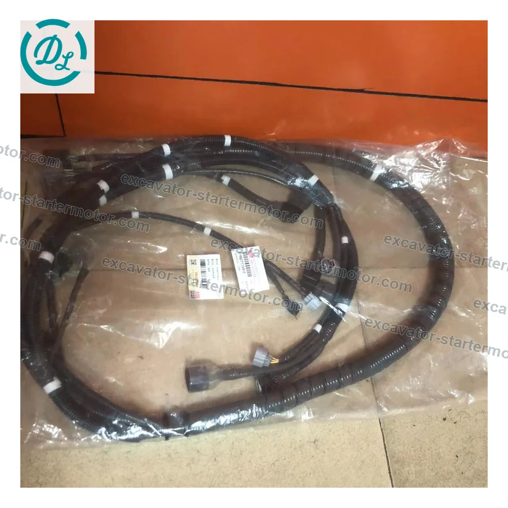 8-98271159-2 Engine Wiring Harness for Isuzu 4HK1 6HK1 Hitachi ZX200-3 ZX300-3 ZX360-3, OEM/reference 8-98271159-2, Engine Electrical Wiring Harness