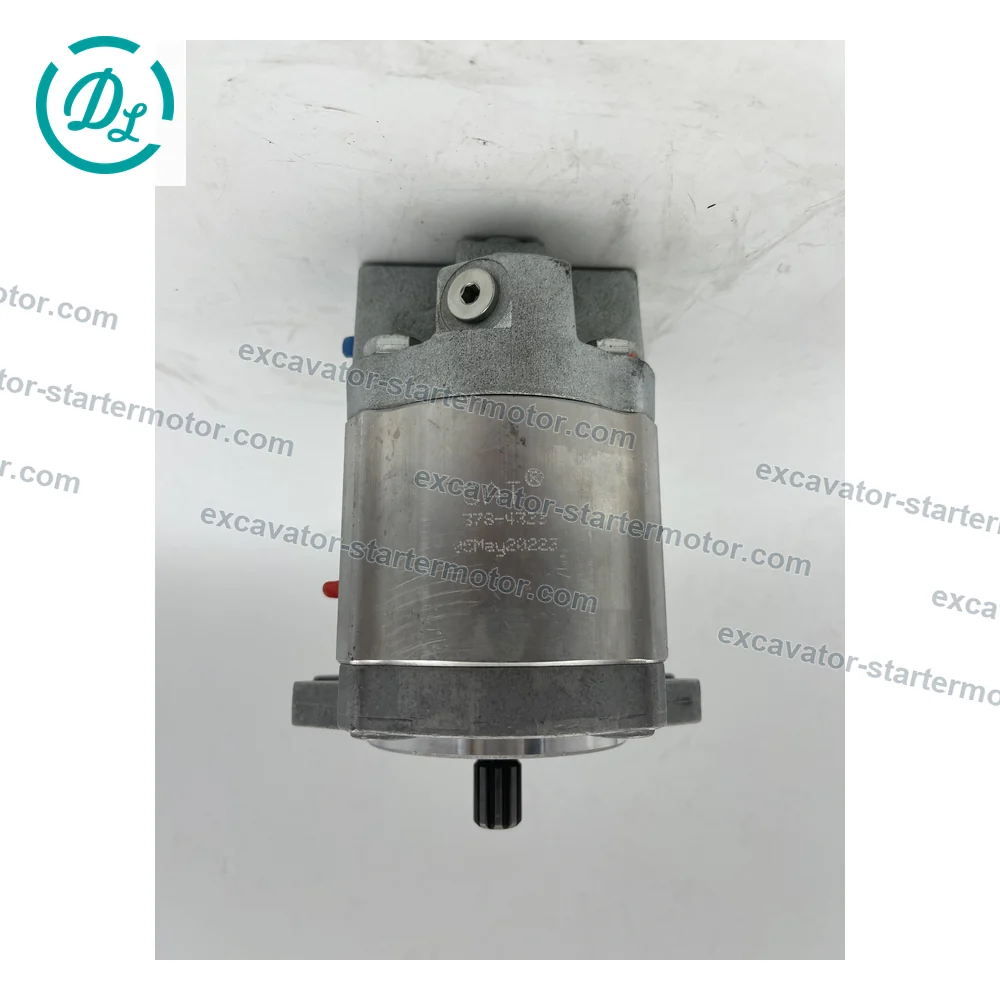 378-4323 24V 16cc Secondary Steering Pump for Cat 950M 962M 966M 972M, OEM/reference 378-4323, 24V 16cc Electric-Drive Secondary Steering Pump, product view 3