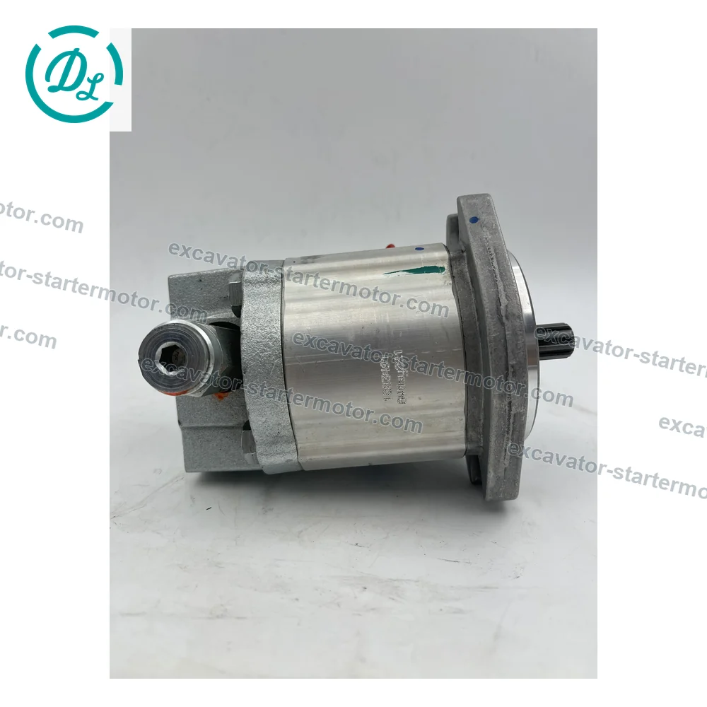 378-4323 24V 16cc Secondary Steering Pump for Cat 950M 962M 966M 972M, OEM/reference 378-4323, 24V 16cc Electric-Drive Secondary Steering Pump, product view 5