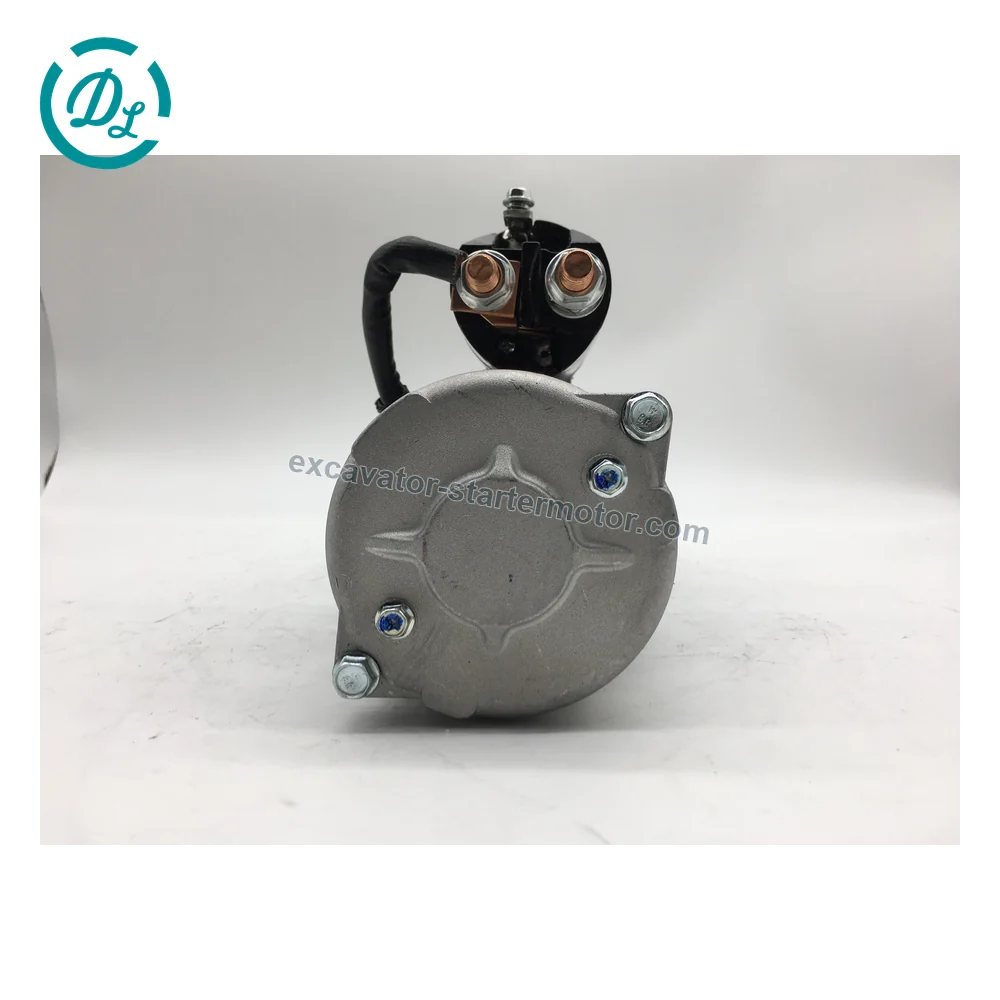 M009T20471 24V 6.0kW 12-Tooth Starter for Mitsubishi D06FR Sany SY245, OEM/reference M009T20471, 24V 6.0kW 12-Tooth Starter, product view 6
