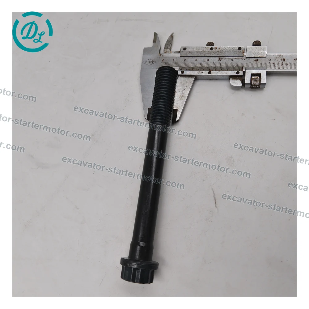 1-09070141-0 / 1-09070142-0 Cylinder Head Bolts for Isuzu 6WG1, OEM/reference 1-09070141-0, M18x115 and M18x159 Cylinder Head Bolts, product view 3