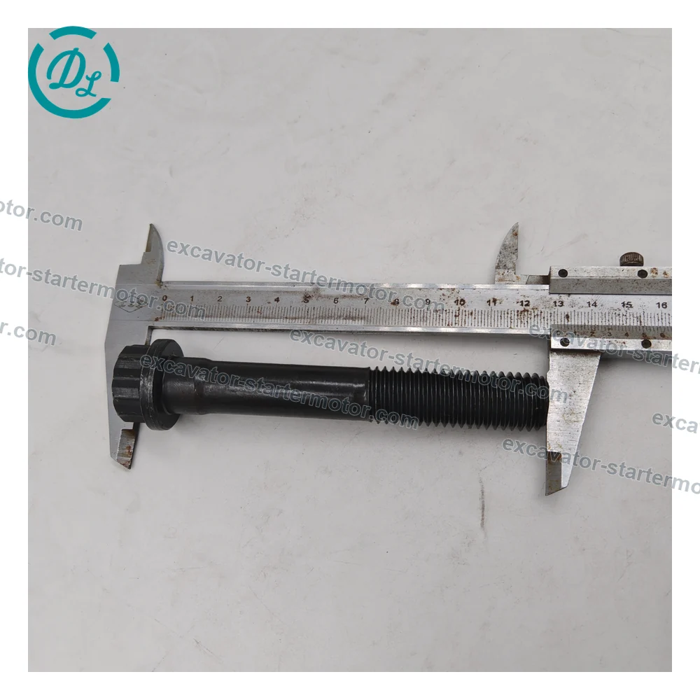 1-09070141-0 / 1-09070142-0 Cylinder Head Bolts for Isuzu 6WG1, OEM/reference 1-09070141-0, M18x115 and M18x159 Cylinder Head Bolts, product view 4