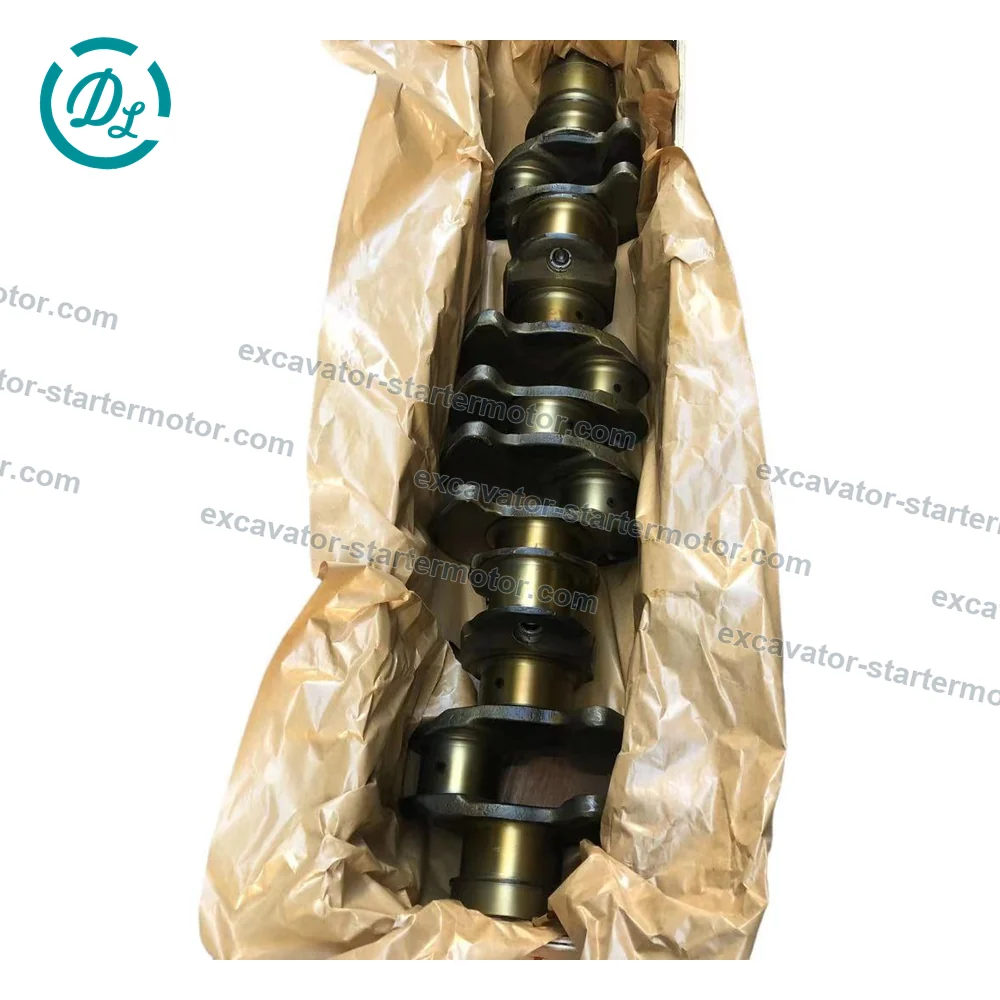 8-98172014-0 Crankshaft for Isuzu 6WG1 Hitachi ZX450 ZX470, OEM/reference 8-98172014-0, 6WG1 Forged-Steel Engine Crankshaft