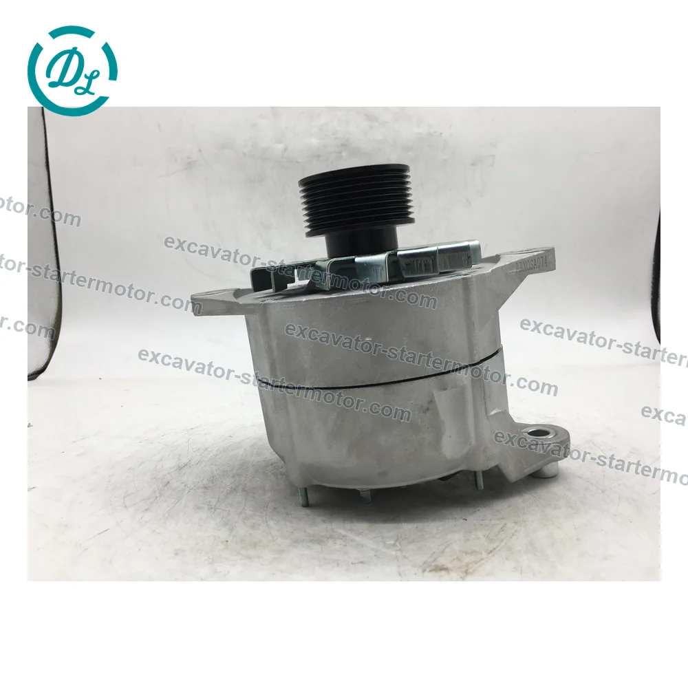 3986429 24V 80A Alternator for Volvo FM10 FH12 FM12, OEM/reference 3986429, 24V 80A Heavy-Duty Alternator