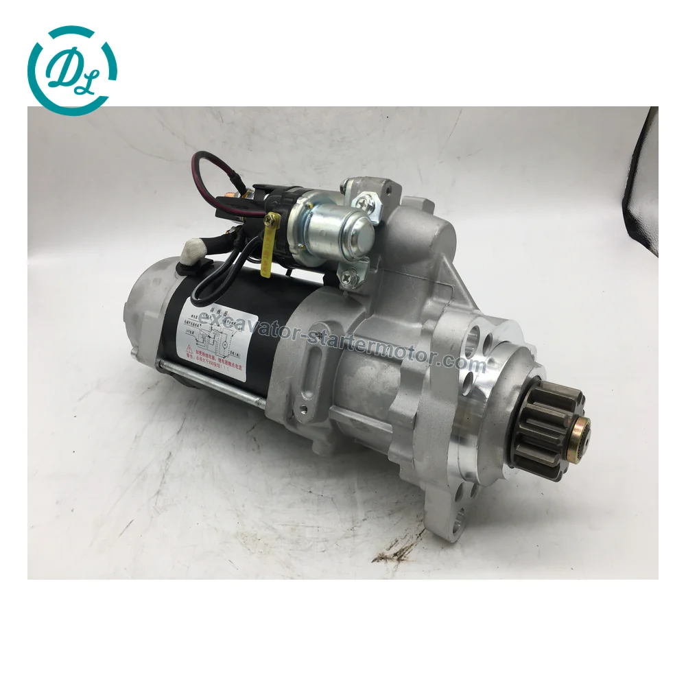 8200034 24V 11-Tooth 39MT Starter for SAE 3 Mount Applications, OEM/reference 8200034, 24V 11-Tooth 39MT Starter Motor, product view 2