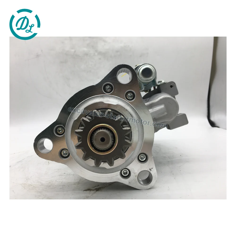 8200034 24V 11-Tooth 39MT Starter for SAE 3 Mount Applications, OEM/reference 8200034, 24V 11-Tooth 39MT Starter Motor, product view 3