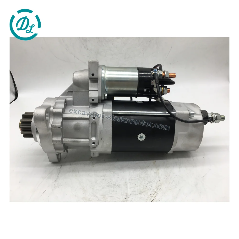 8200034 24V 11-Tooth 39MT Starter for SAE 3 Mount Applications, OEM/reference 8200034, 24V 11-Tooth 39MT Starter Motor, product view 4