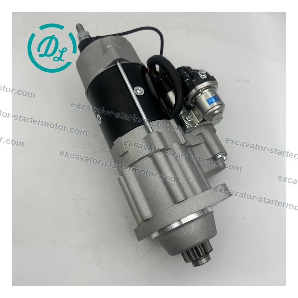 4700939979 12V 10-Tooth Starter for Dynapac CA602D CA602PD CA702PD with Cummins QSB6.7C, OEM/reference 4700939979, 12V 10-Tooth Starter Motor
