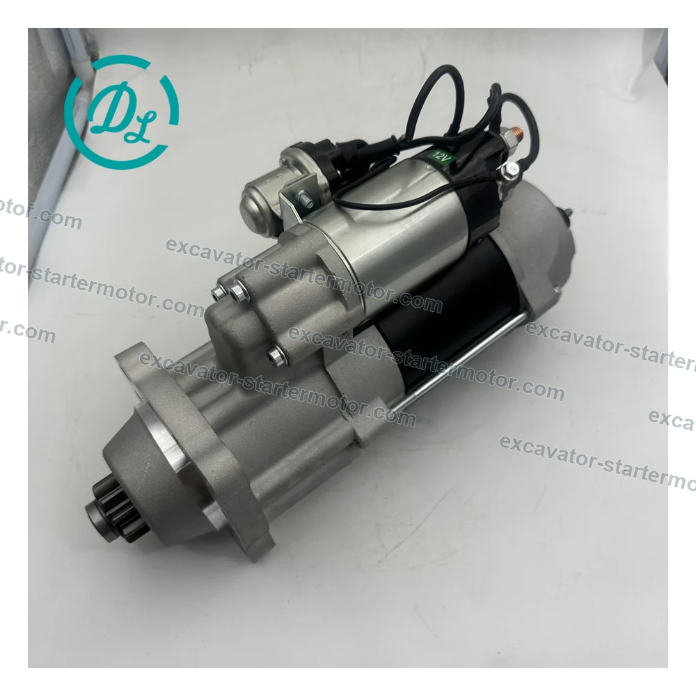 4700939979 12V 10-Tooth Starter for Dynapac CA602D CA602PD CA702PD with Cummins QSB6.7C, OEM/reference 4700939979, 12V 10-Tooth Starter Motor, product view 3