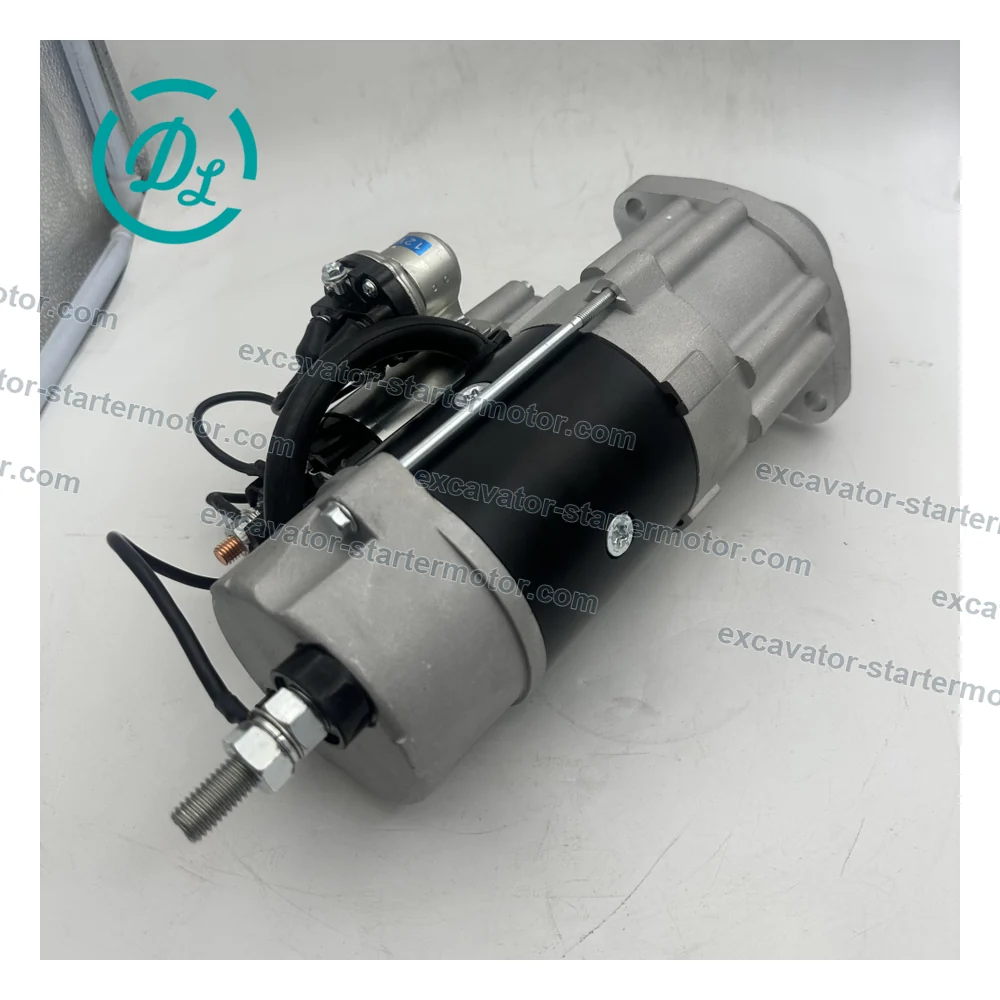4700939979 12V 10-Tooth Starter for Dynapac CA602D CA602PD CA702PD with Cummins QSB6.7C, OEM/reference 4700939979, 12V 10-Tooth Starter Motor, product view 5