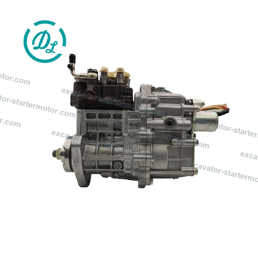 729659-51360 Fuel Injection Pump Assembly for Yanmar 4TNV88, OEM/reference 729659-51360, Four-Cylinder Inline Fuel Injection Pump Assembly