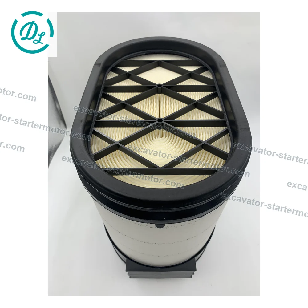 P608676 4286479M2 Long Primary Air Filter for Fendt Vario Massey Ferguson Equipment, OEM/reference P608676, Long PSD10 PowerCore Primary Air Filter, product view 2