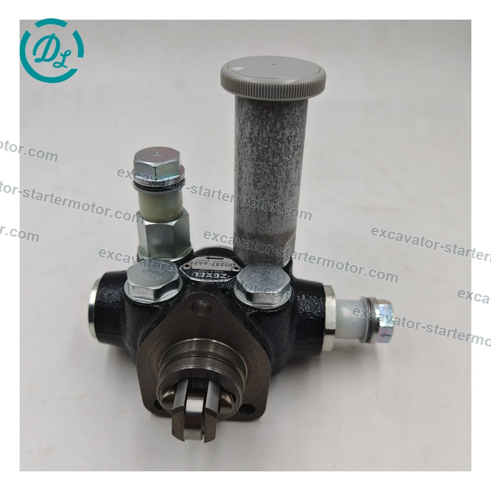 1-15750130-0 105237-4421 Fuel Feed Hand Primer Pump for Isuzu 6HK1 Hitachi ZX330, OEM/reference 1-15750130-0, Mechanical Fuel Feed Hand Primer Pump
