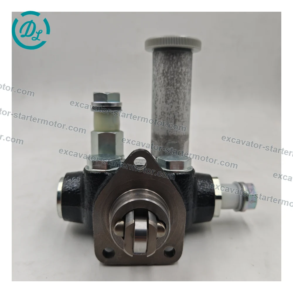 1-15750130-0 105237-4421 Fuel Feed Hand Primer Pump for Isuzu 6HK1 Hitachi ZX330, OEM/reference 1-15750130-0, Mechanical Fuel Feed Hand Primer Pump, product view 4