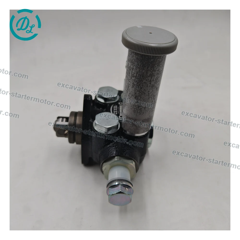 1-15750130-0 105237-4421 Fuel Feed Hand Primer Pump for Isuzu 6HK1 Hitachi ZX330, OEM/reference 1-15750130-0, Mechanical Fuel Feed Hand Primer Pump, product view 6