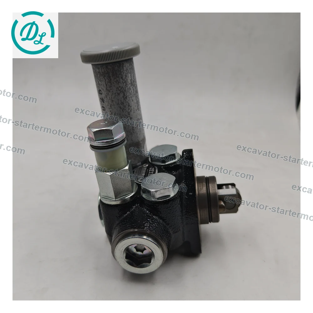 1-15750130-0 105237-4421 Fuel Feed Hand Primer Pump for Isuzu 6HK1 Hitachi ZX330, OEM/reference 1-15750130-0, Mechanical Fuel Feed Hand Primer Pump, product view 7