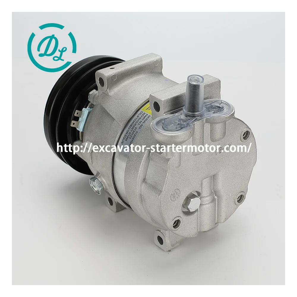 803545835 A5W00288B HFC134a A/C Compressor for XCMG XE215, OEM/reference 803545835, HFC134a A/C Compressor