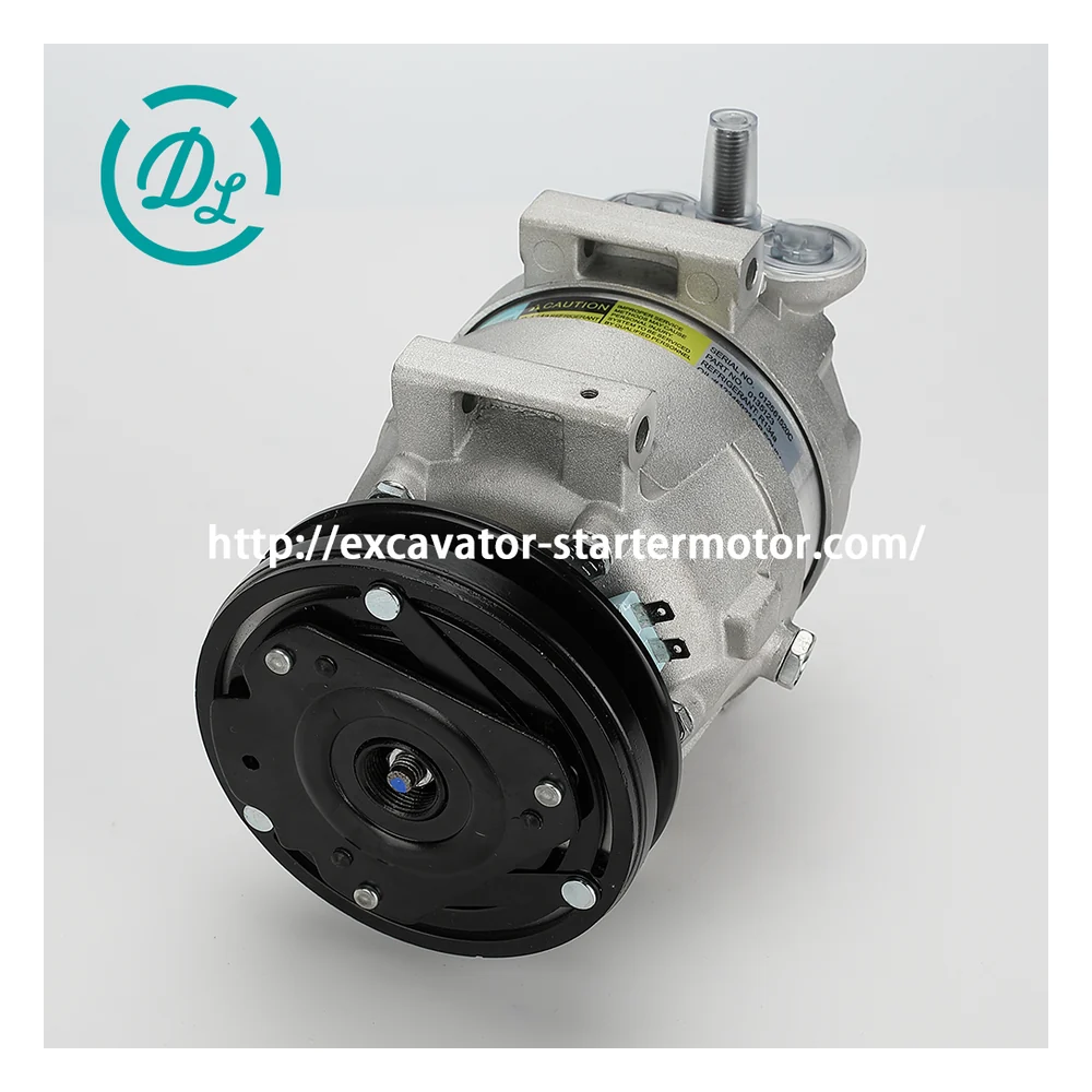 803545835 A5W00288B HFC134a A/C Compressor for XCMG XE215, OEM/reference 803545835, HFC134a A/C Compressor, product view 3