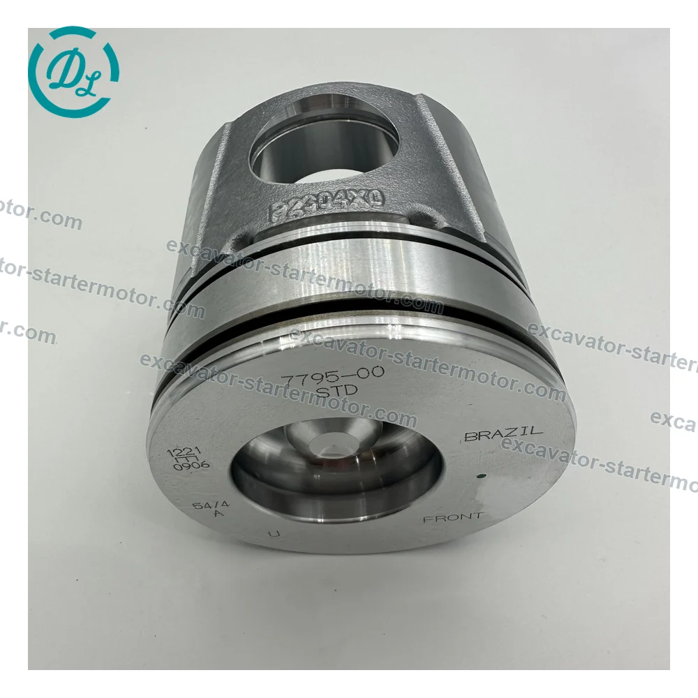 3957797 Standard Engine Piston Kit for Cummins 4B 6B B5.9, OEM/reference 3957797, Standard-Bore Engine Piston Kit, product view 2