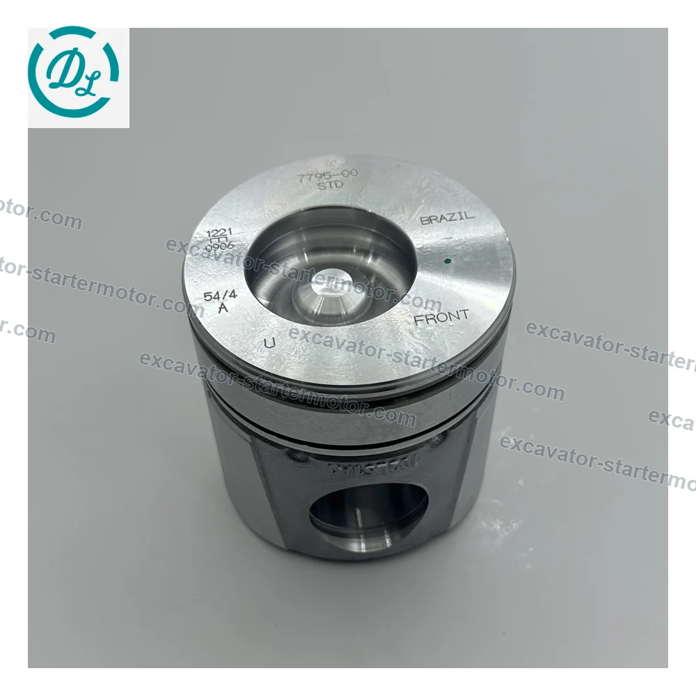 3957797 Standard Engine Piston Kit for Cummins 4B 6B B5.9, OEM/reference 3957797, Standard-Bore Engine Piston Kit, product view 4