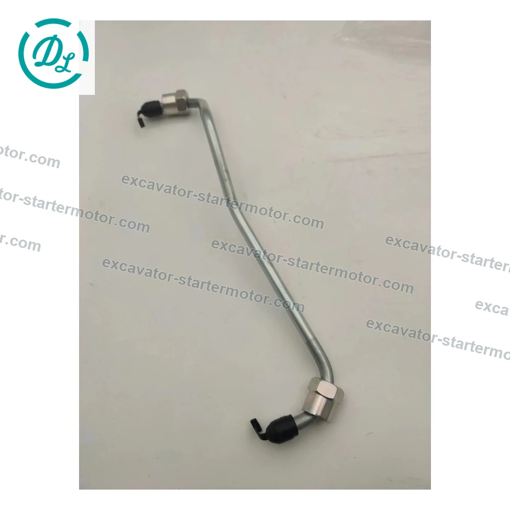 8-97312509-3 Common-Rail Fuel Injection Pipe for Isuzu 4HK1, OEM/reference 8-97312509-3, Rigid Common-Rail Fuel Injection Pipe, product view 3