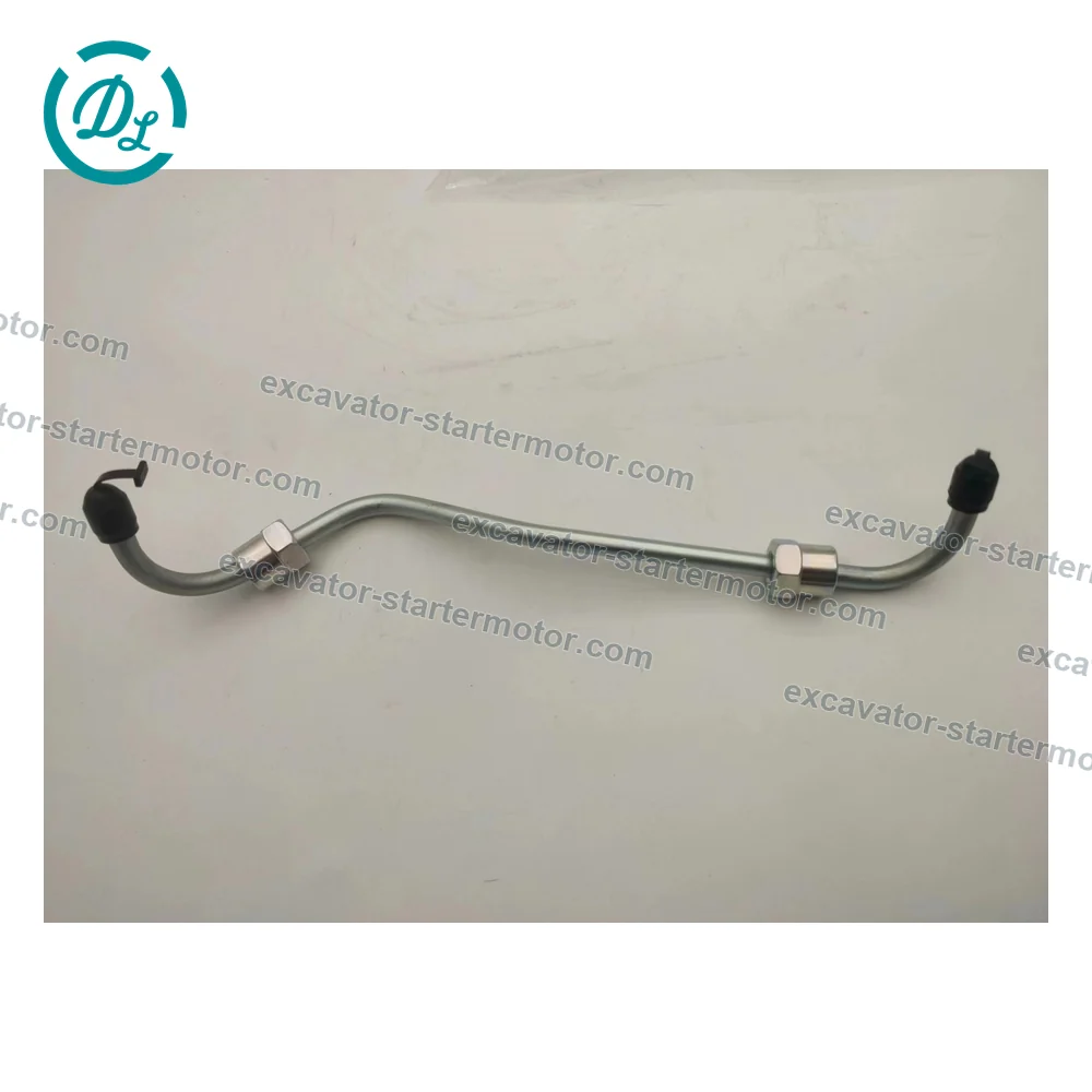 8-97312509-3 Common-Rail Fuel Injection Pipe for Isuzu 4HK1, OEM/reference 8-97312509-3, Rigid Common-Rail Fuel Injection Pipe, product view 4