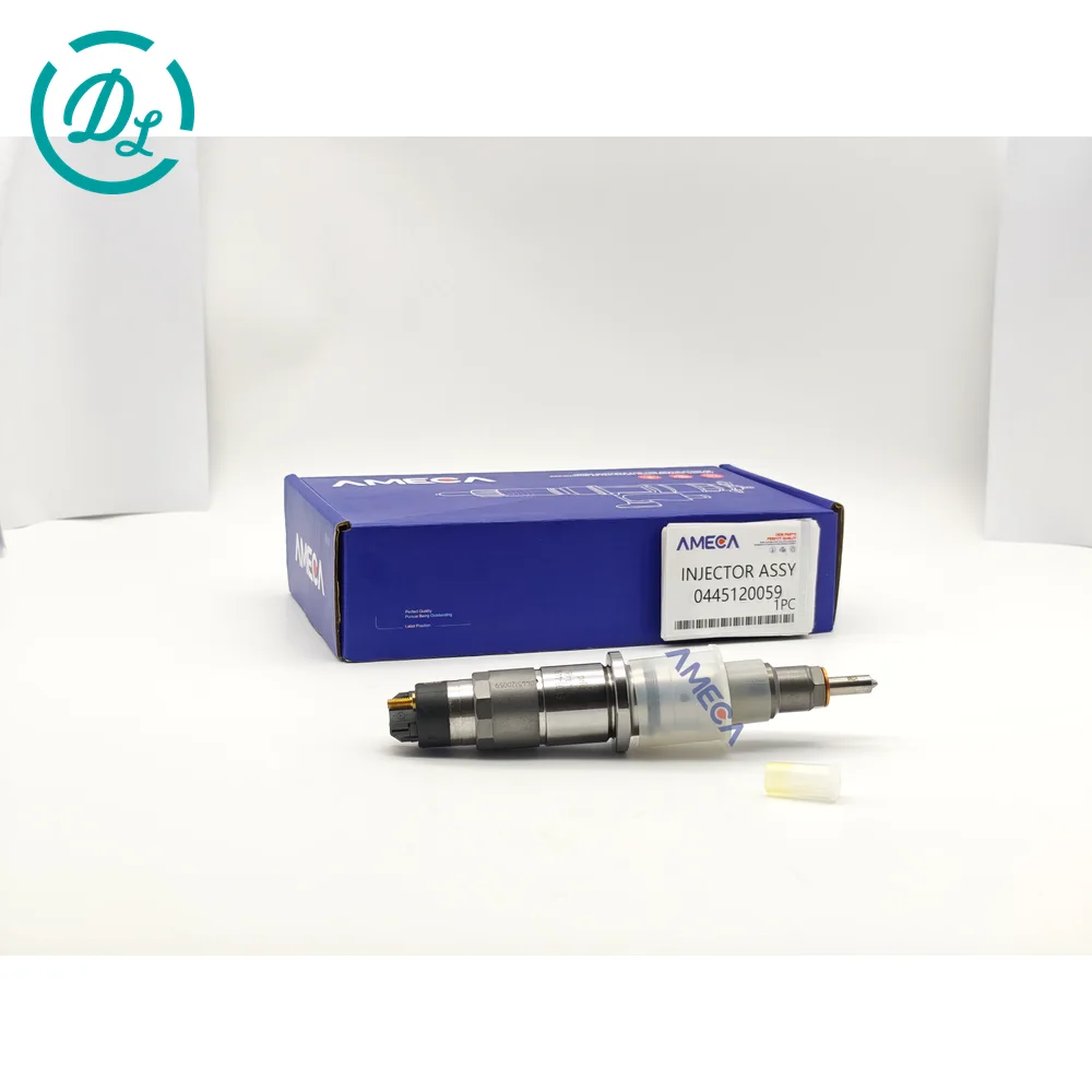 0445120059 6754-11-3011 Common-Rail Injector for Komatsu PC200-8M0, OEM/reference 0445120059, Common-Rail Fuel Injector