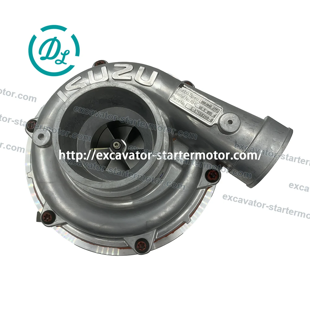 1-87618260-0 Turbocharger Assembly for Isuzu 6HK1 Engine, OEM/reference 1-87618260-0, Turbocharger Assembly