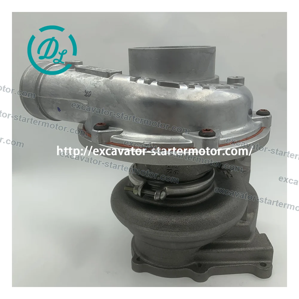 1-87618260-0 Turbocharger Assembly for Isuzu 6HK1 Engine, OEM/reference 1-87618260-0, Turbocharger Assembly, product view 3
