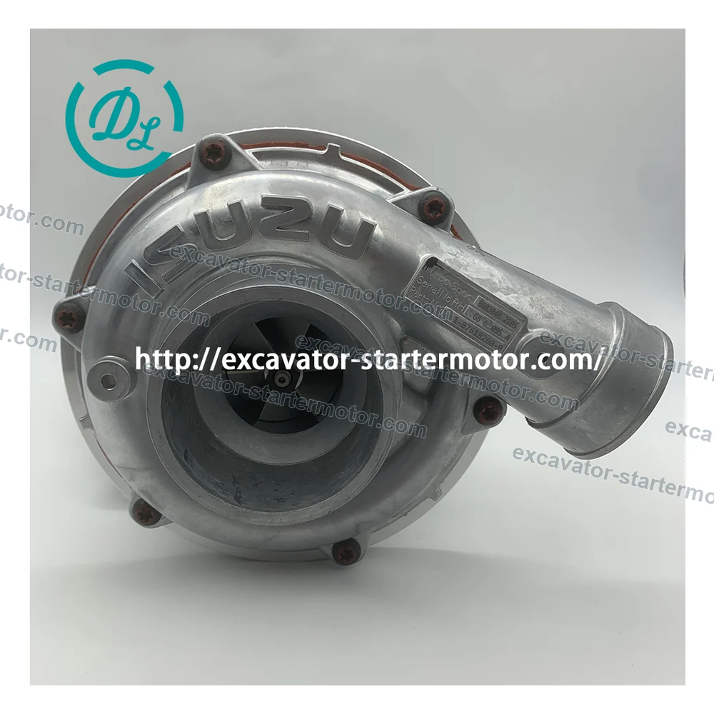 1-87618260-0 Turbocharger Assembly for Isuzu 6HK1 Engine, OEM/reference 1-87618260-0, Turbocharger Assembly, product view 4