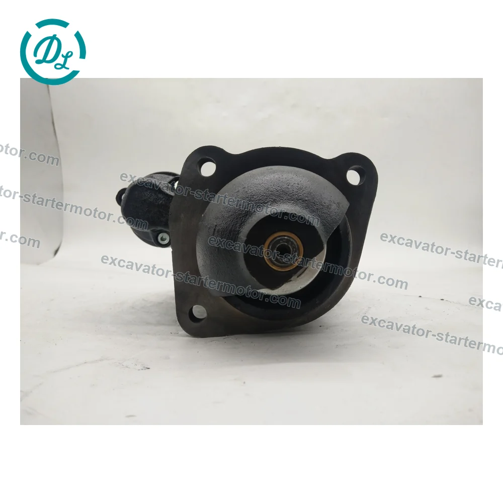 357-5204 12V 4.2kW 10-Tooth Starter for Cat C6.6 D3K D4K D5K, OEM/reference 357-5204, 12V 4.2kW 10-Tooth PLGR Starter Motor, product view 2